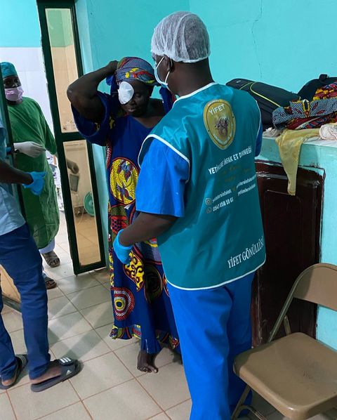 Katarakt ameliyatı projemiz devam ediyor