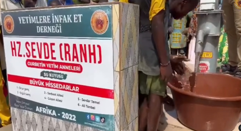 Su kuyularımızın açılışını yaptık