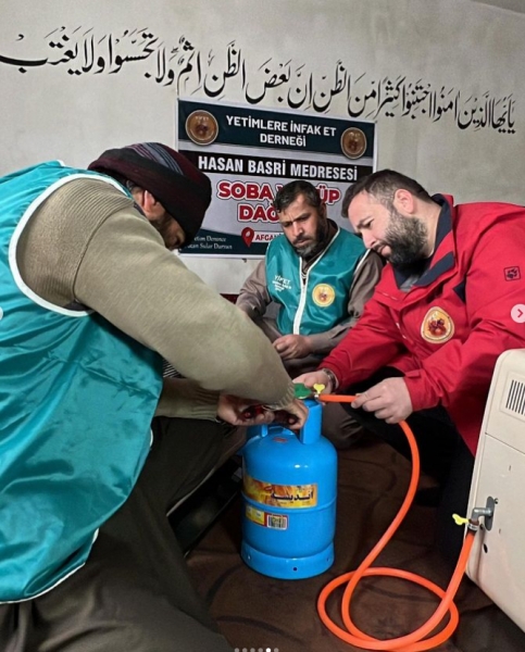 Afganistan Soba ve Tüp Yardımı