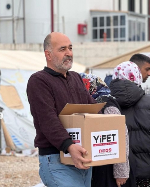 Depremzedeler için Gıda Yardımı