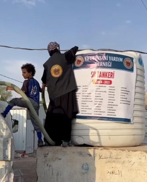 100 Adet Su Tankeri Dağıtımı