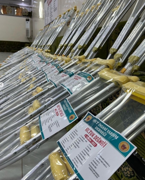 Yemen Koltuk Değneği Yardımı